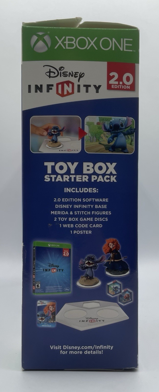 Disney Infinity 2.0 Disney Originals-Toy Box Starter Pack-Microsoft Xbox One-New