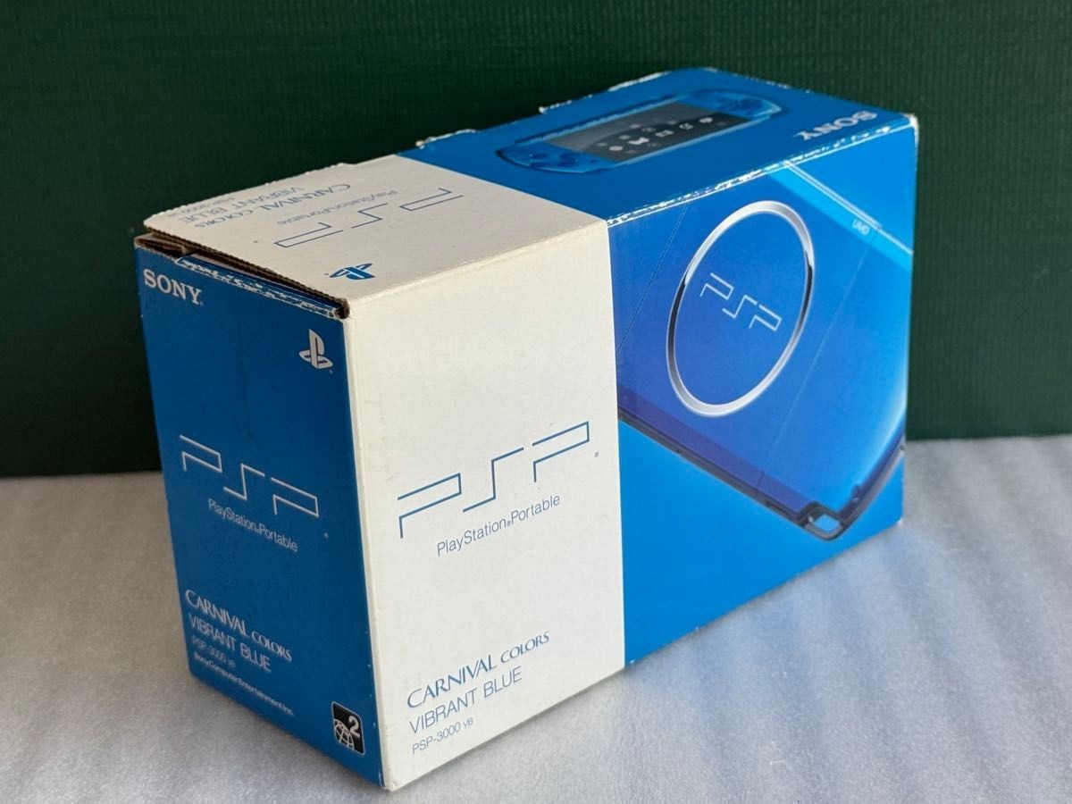 Excellent Sony PSP-3000 Vibrant Blue Console Tested