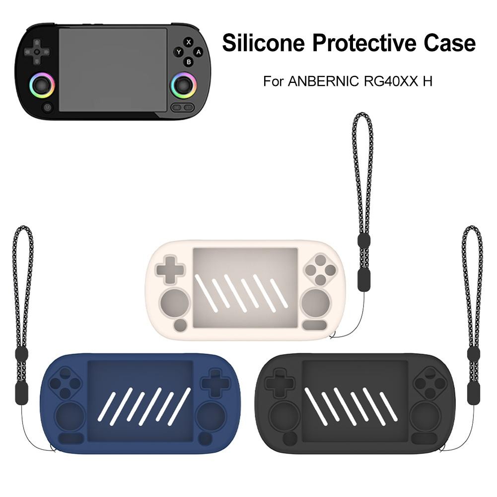 for Anbernic Rg40xx H Game Console Silicone Case Shockproof Protector Shell Slee
