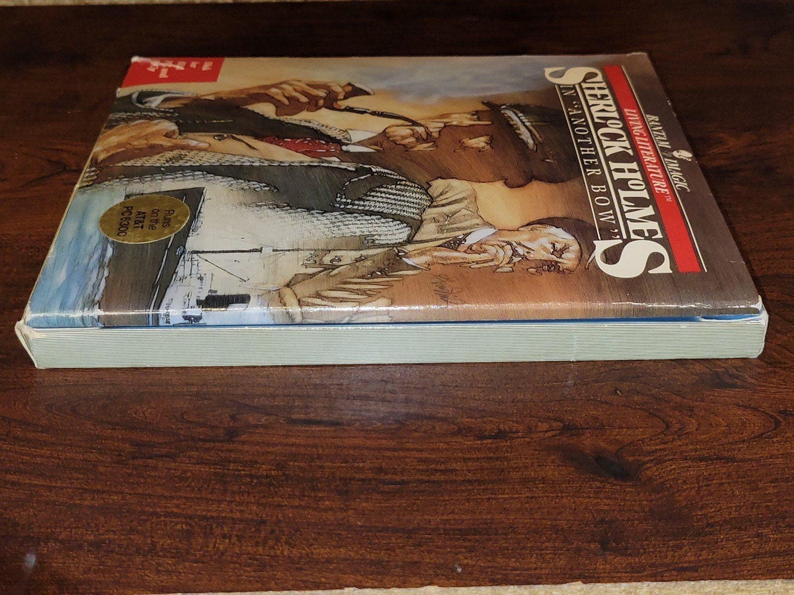 Sherlock Holmes in Another Bow IBM PC — Disk, Box, Manual, Map, & Warranty Card