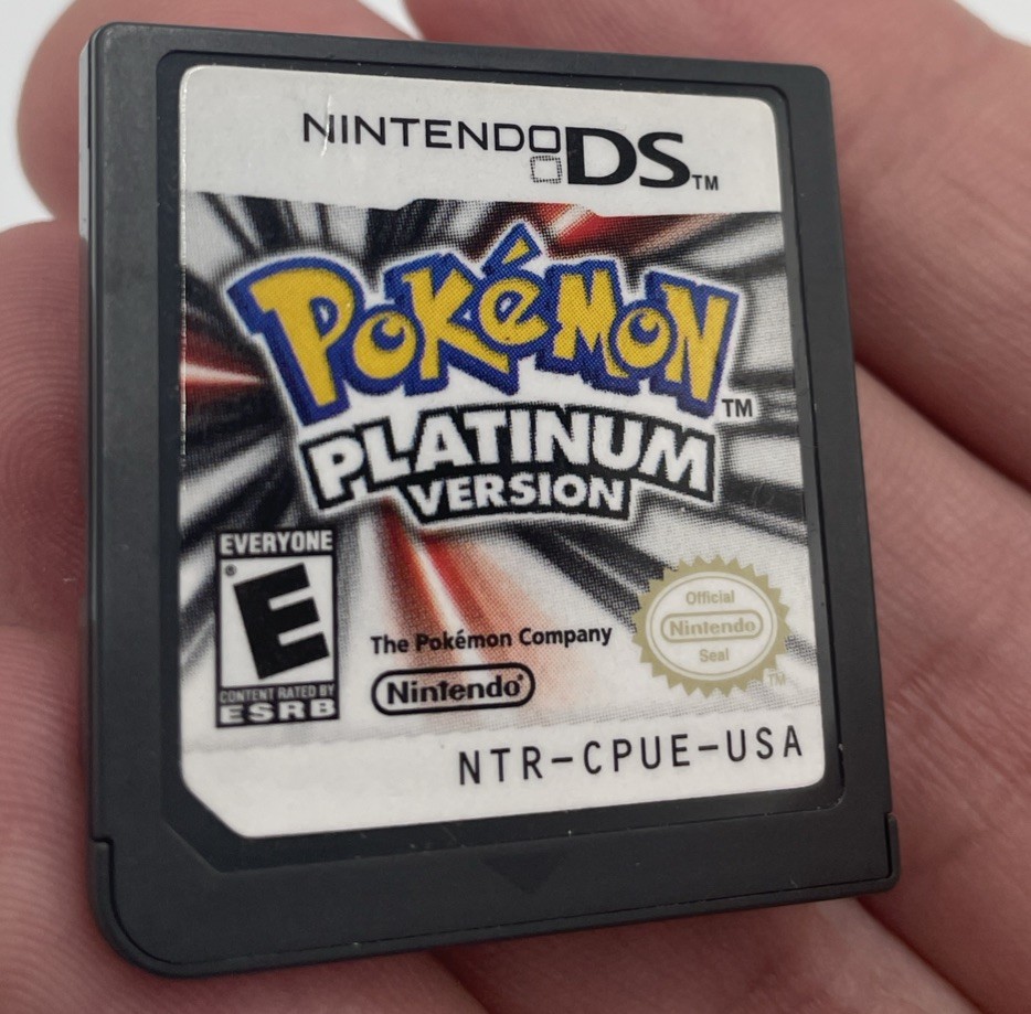 Pokemon Platinum Version Nintendo DS Authentic Cartridge Only