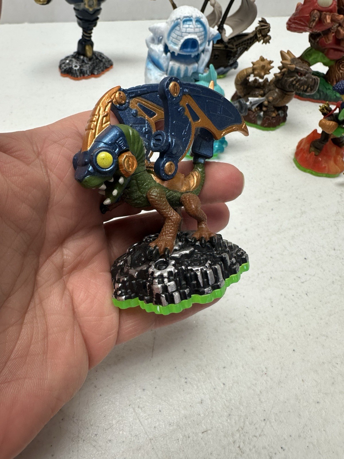 Activision Skylanders Lot of 11 2011-2012 Slam Bam Zap Bash Drobot Crusher