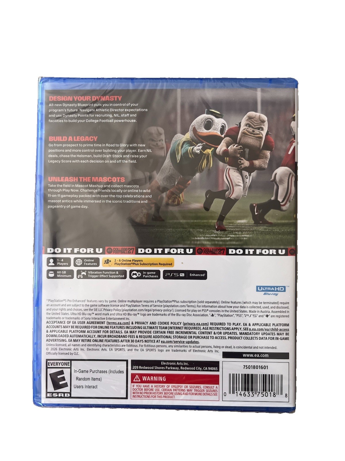 EA Sports College Football 27 – Sony PlayStation 5 PS5 Ready To Ship
