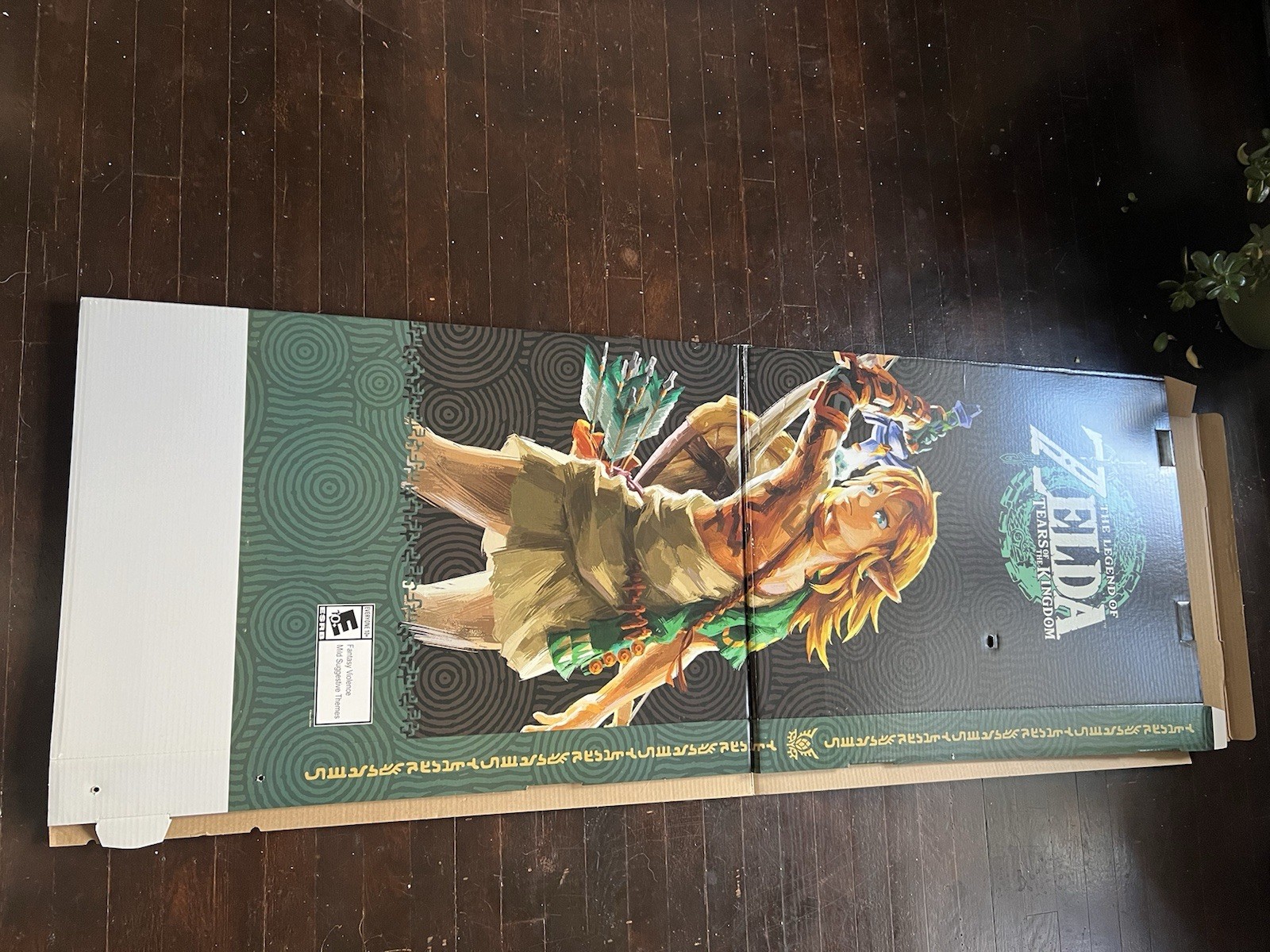 Nintendo Switch Zelda Tears of the Kingdom 5FT Display Retail Standee