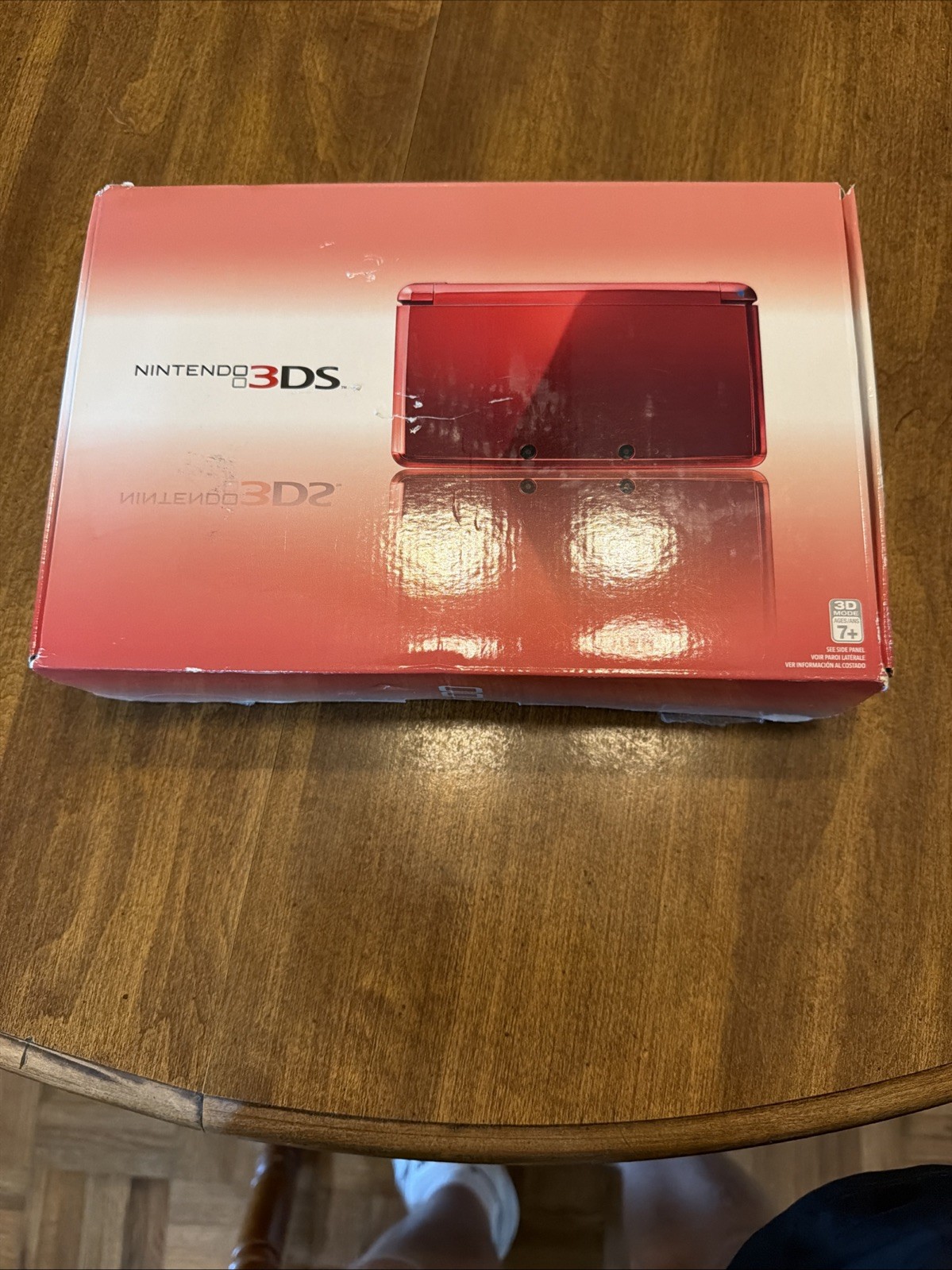 Nintendo 3DS Handheld System – Flame Red with charger and original box