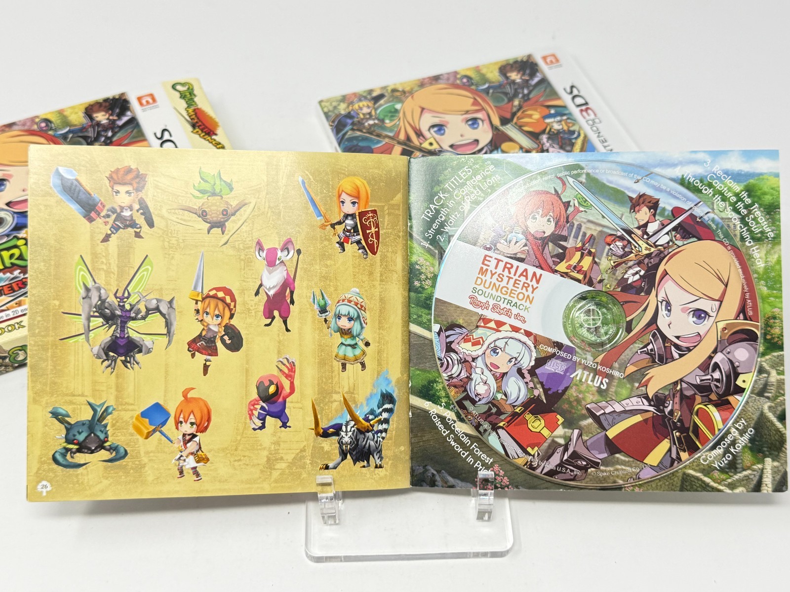 Etrian Mystery Dungeon Nintendo 3DS CIB