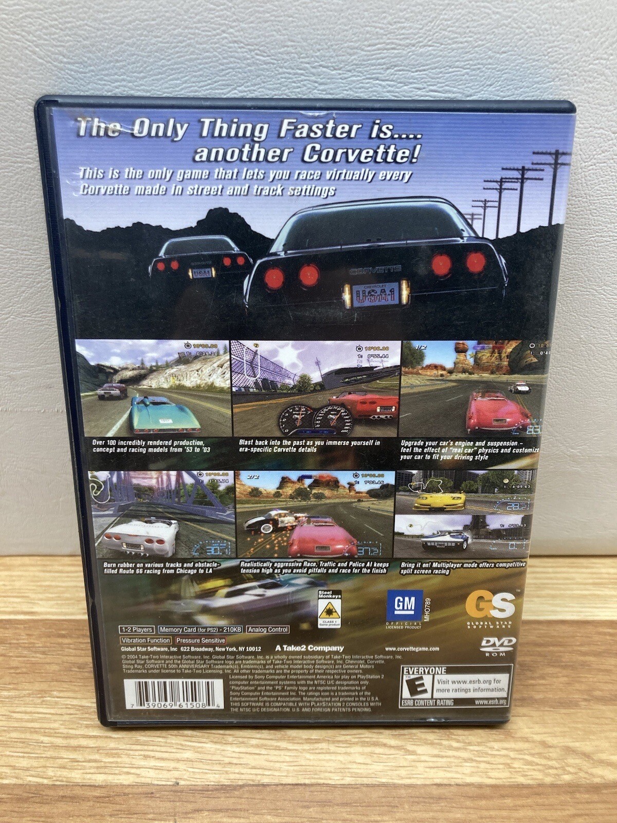 Corvette – Playstation 2 PS2 Game – Complete & Tested Free Shipping