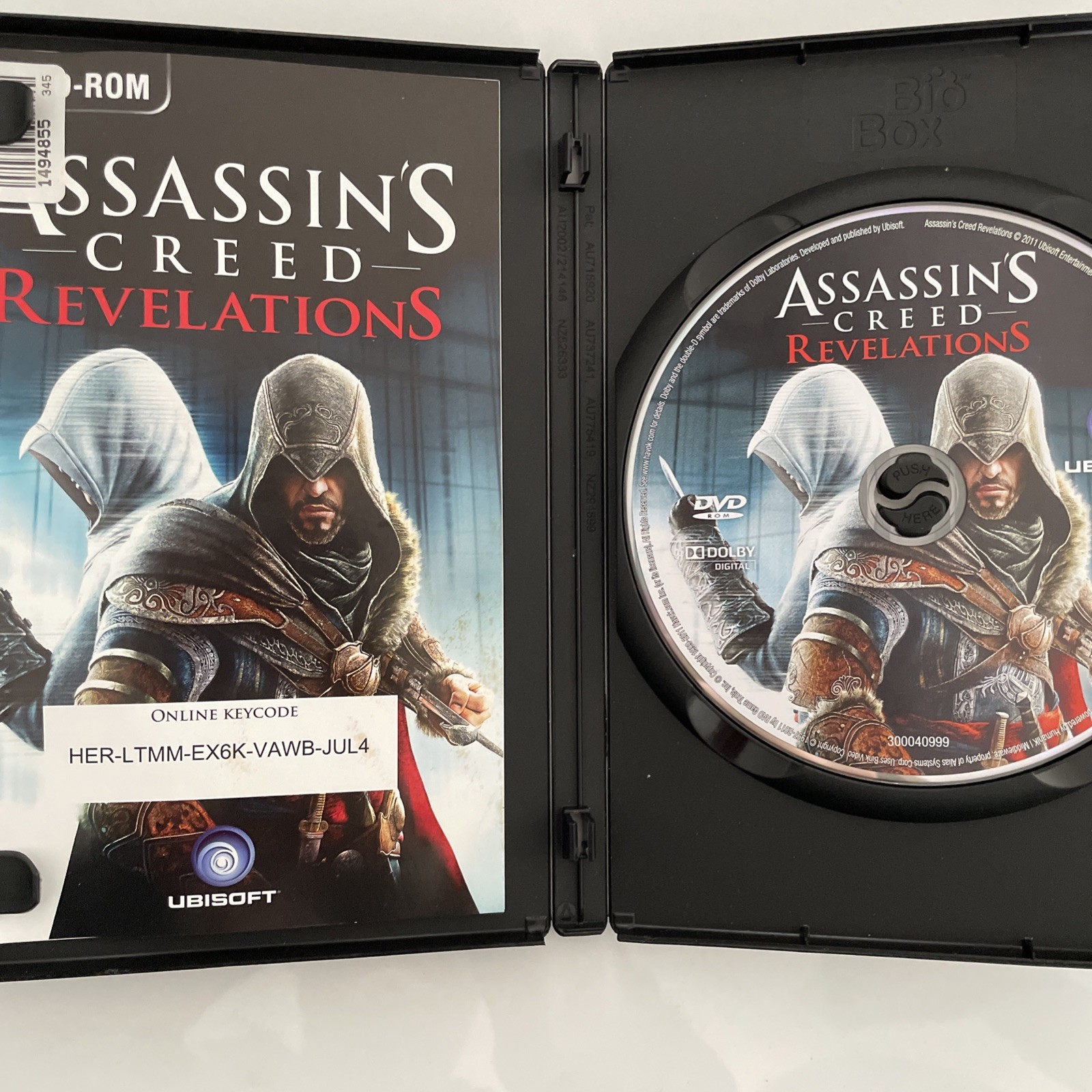 UBISOFT ASSASSINS CREED REVELATIONS PC DVD-ROM MA15+ 2011