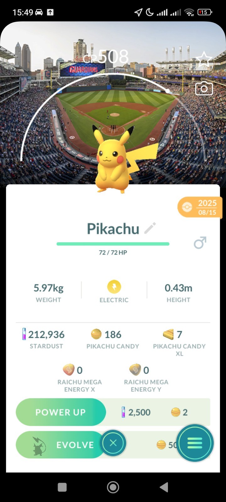 Eternatus Early Acc Pokemon Go | Salandit 4* Pikachu Baseball MLB Background #09