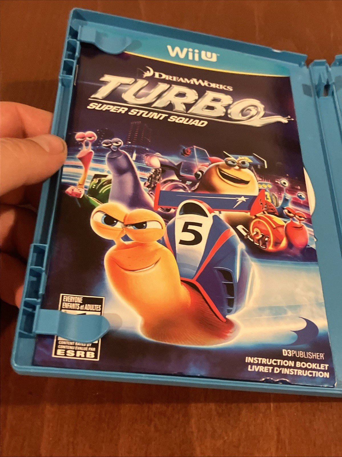 Turbo: Super Stunt Squad (Nintendo Wii U, 2013) Cib