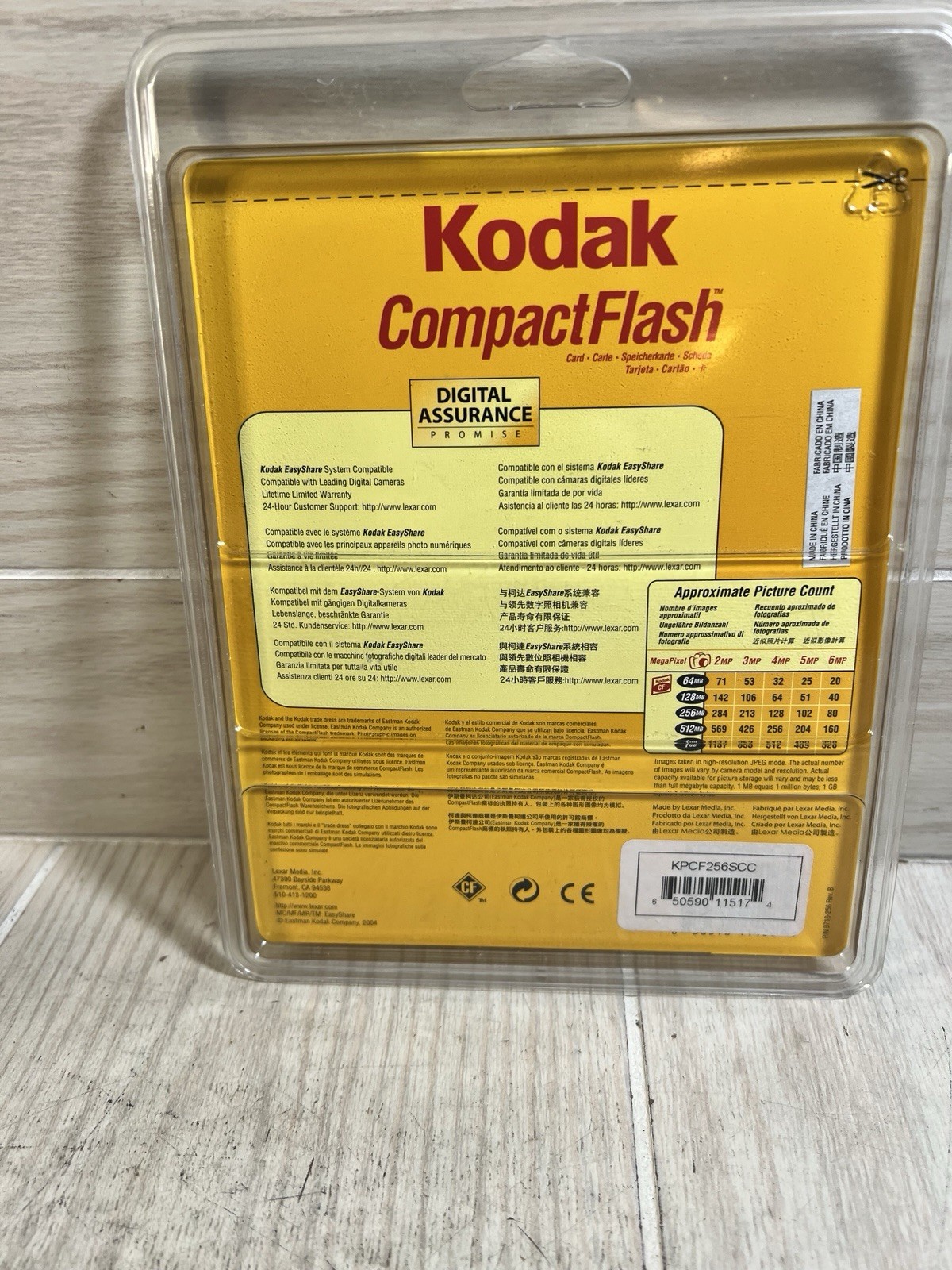 256MB Compact Flash CF Card UDMA high-Speed CF 160MB/s Transmission Speed