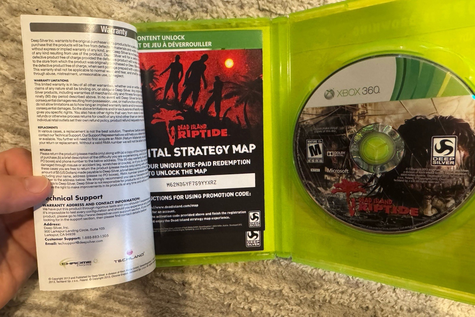 Dead Island Special Edition CIB Xbox 360 W/ Dead Island 2 Official Soundtrack CD