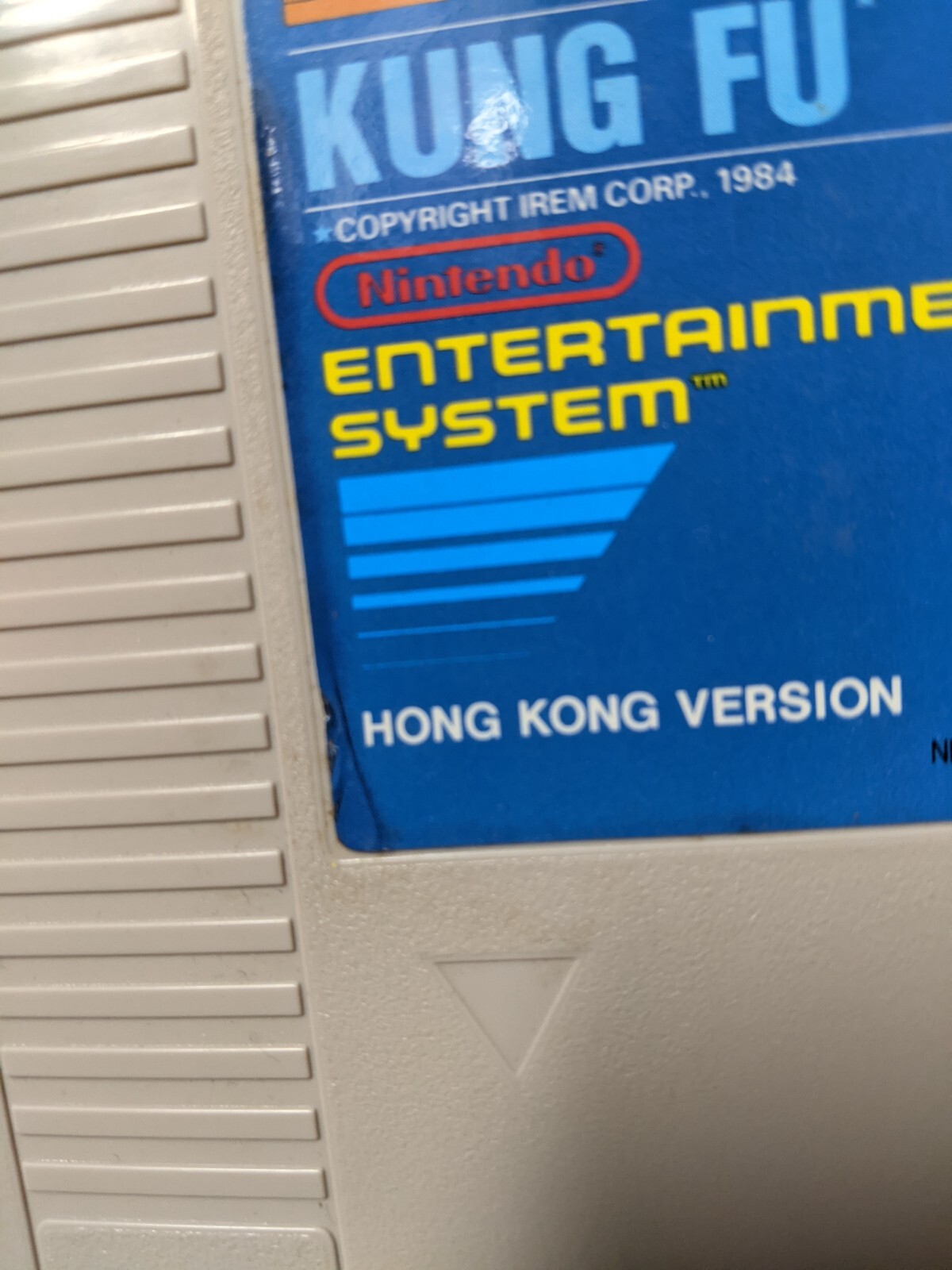 Hong Kong Version Kung Fu for Nintendo NES HKG