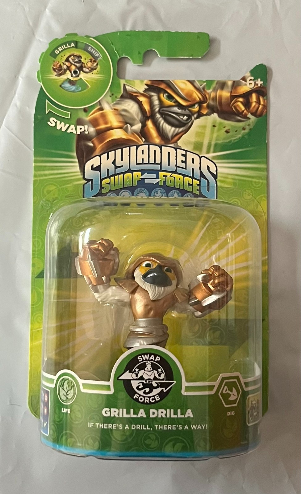 Skylanders Swap Force Grilla Drilla New In Box NIB