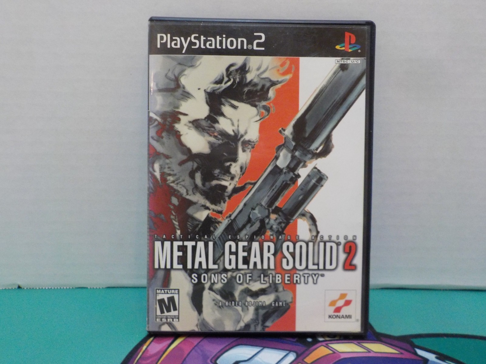 N A1001 Metal Gear Solid 2 Sons of Liberty PS2 PlayStation 2 CIB