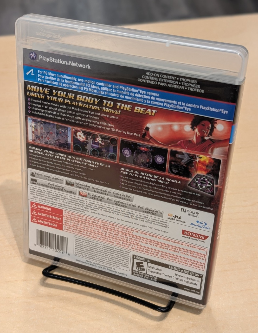 Dance Dance Revolution (Sony PlayStation 3, PS3, 2010) Looks Great! Hard to Find