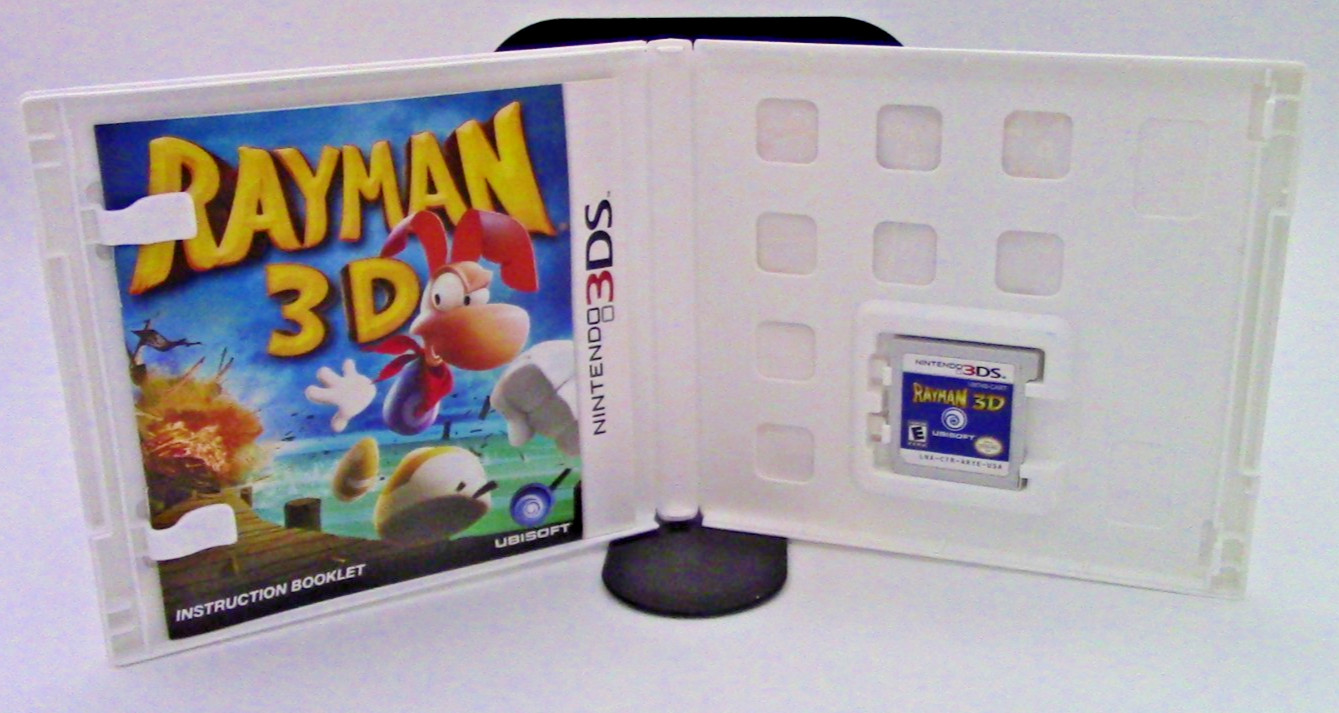 Nintendo Rayman 3D game with manual and case. Used, tested and works