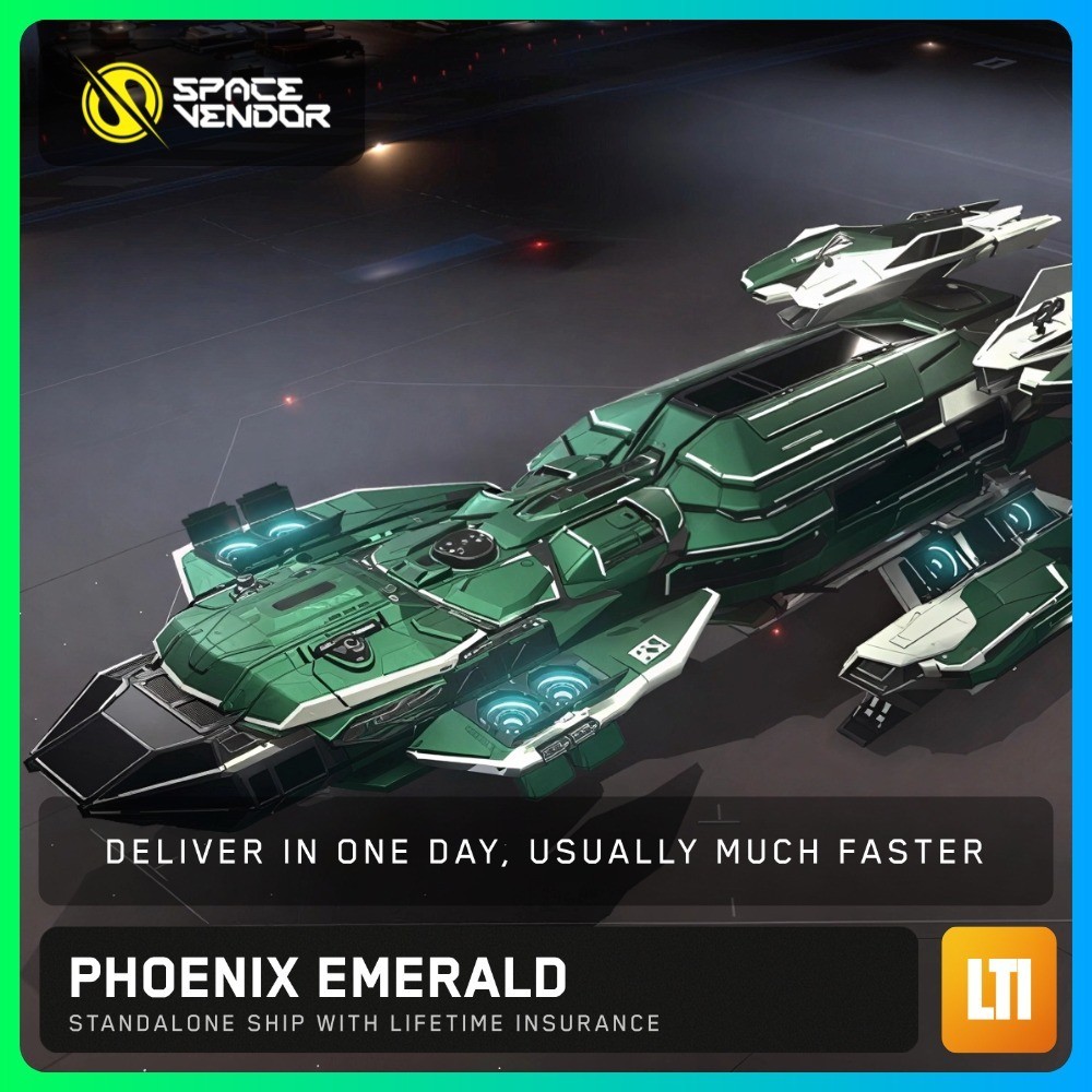 Star Citizen Constellation Phoenix Emerald LTI Lifetime Insurance CCUd