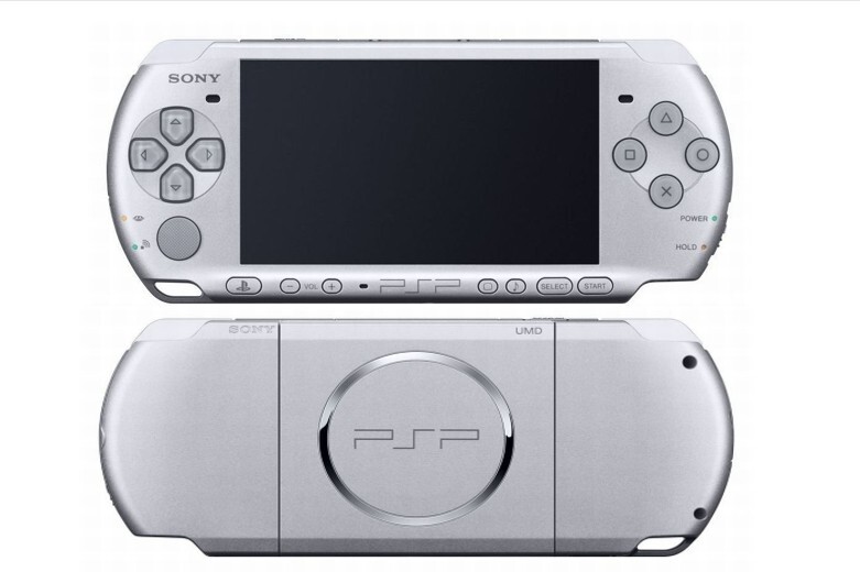 Sony PlayStation Portable 3000 System- White/Silver (Japan Import)[PSP3000 Slim]