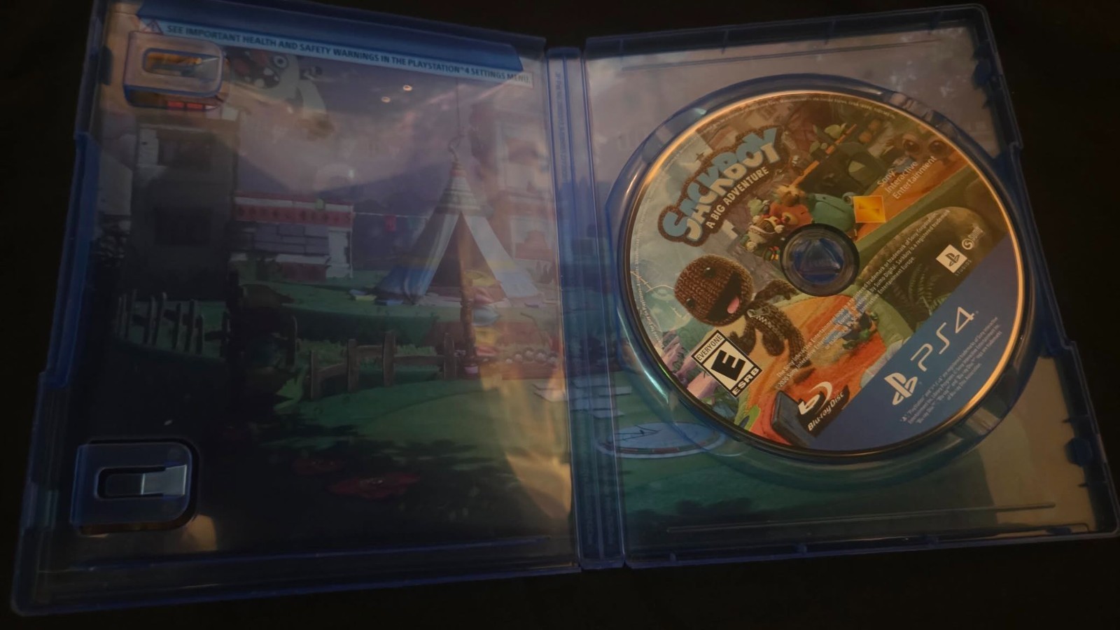 PS4 Game Lot of 5 – Sonic Frontiers, Resident Evil, Sackboy, Bendy, Colors CIB