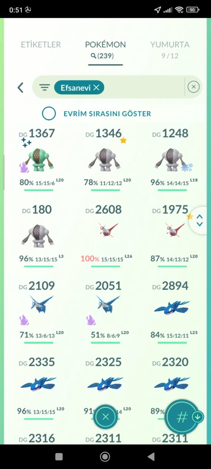 Pokémon Go level 72 lvl – 2018