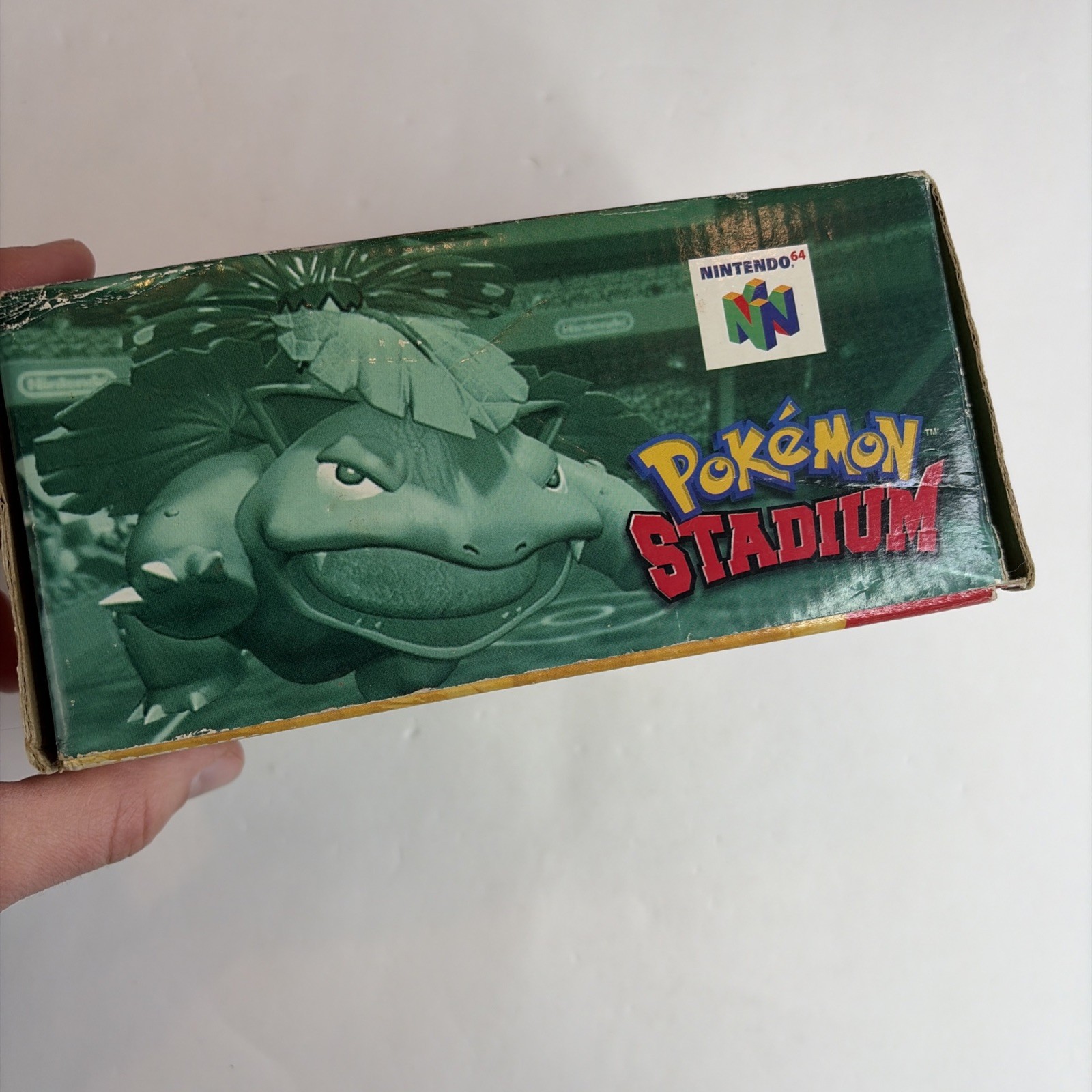 Pokemon Stadium – Nintendo 64 Big Box w/ Transfer Pak (Tested)