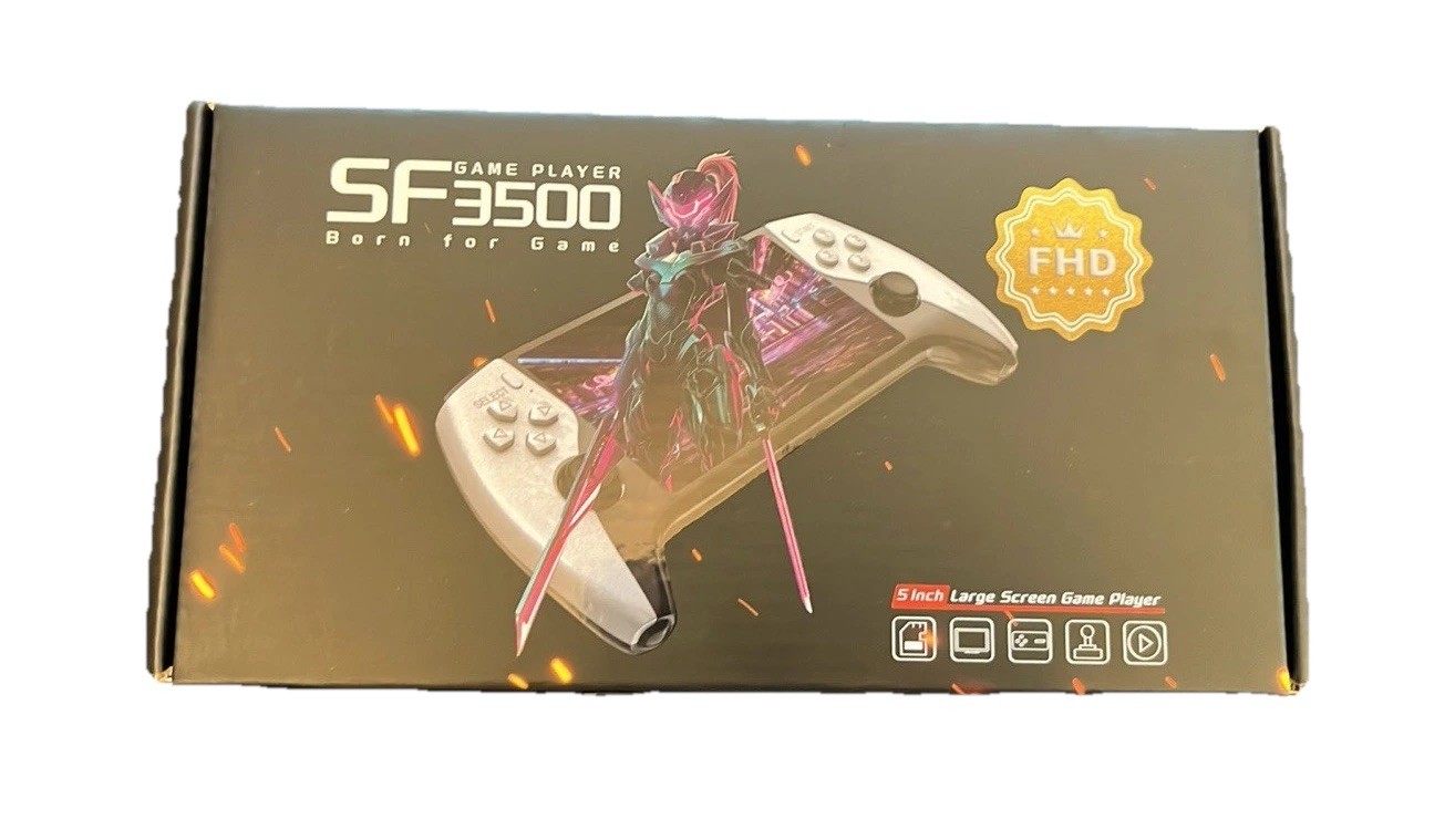 SF3500 White Game Controller w/ Built-In Screen, USB Connectivity, 1m Cable
