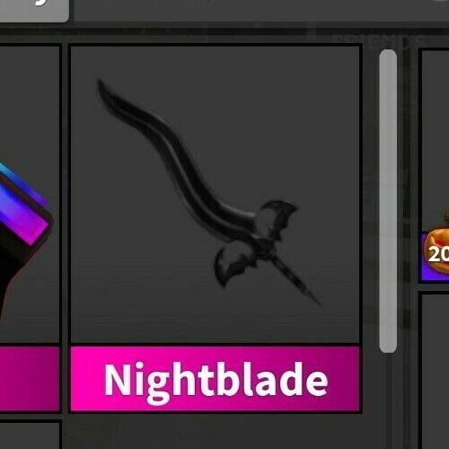 Roblox Murder Mystery 2 MM2 Nightblade *FAST DELIVERY* *READ DESCRIPTION FIRST*