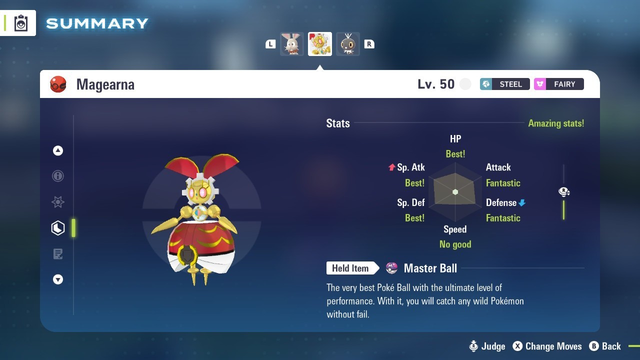 Choose Low Level Legendary Pokemon Shiny or Non-Shiny Legendaries Legends Z-A ZA