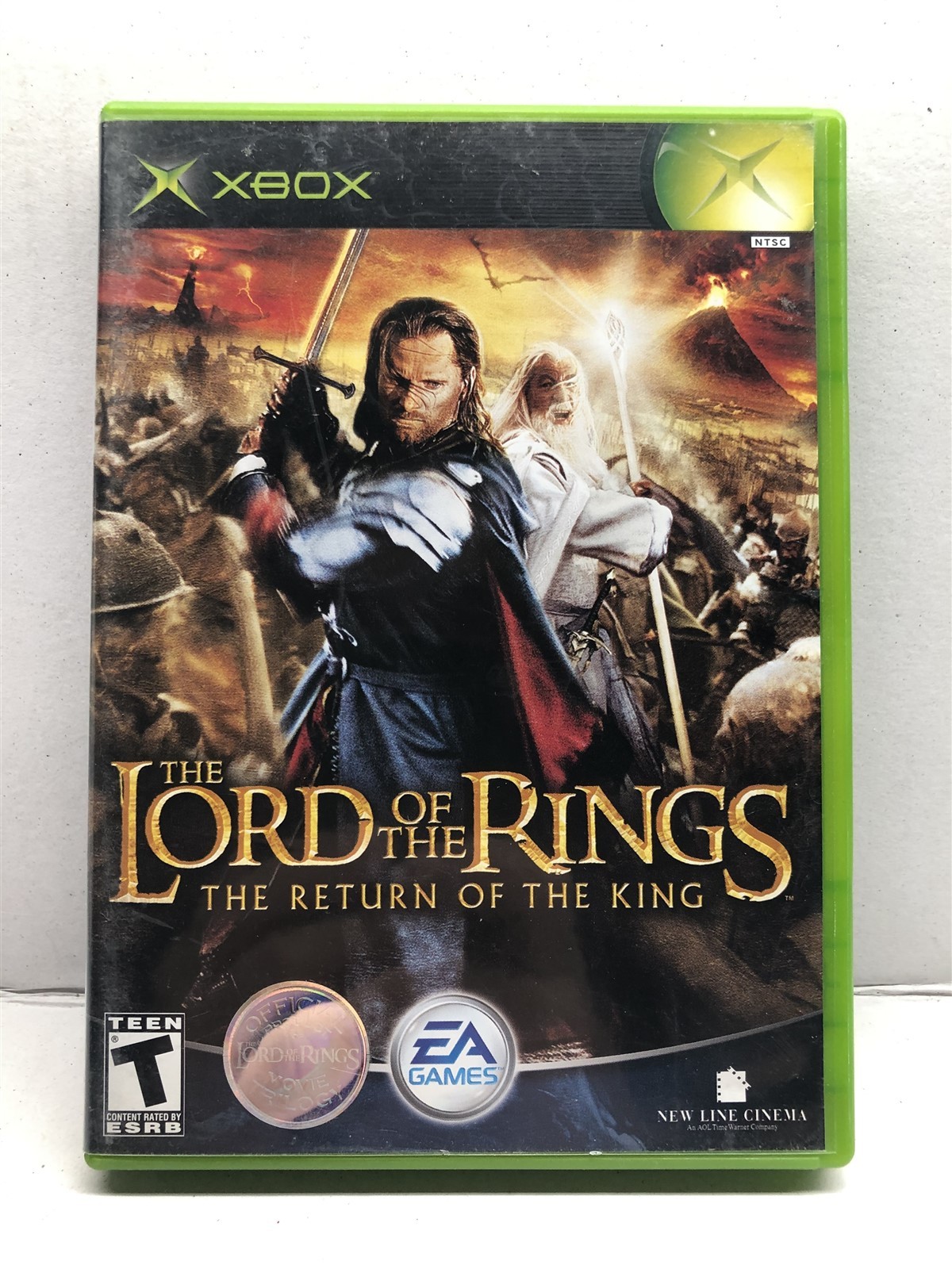 Lord of the Rings: The Return of the King (Microsoft Xbox, 2003) Clean Tested