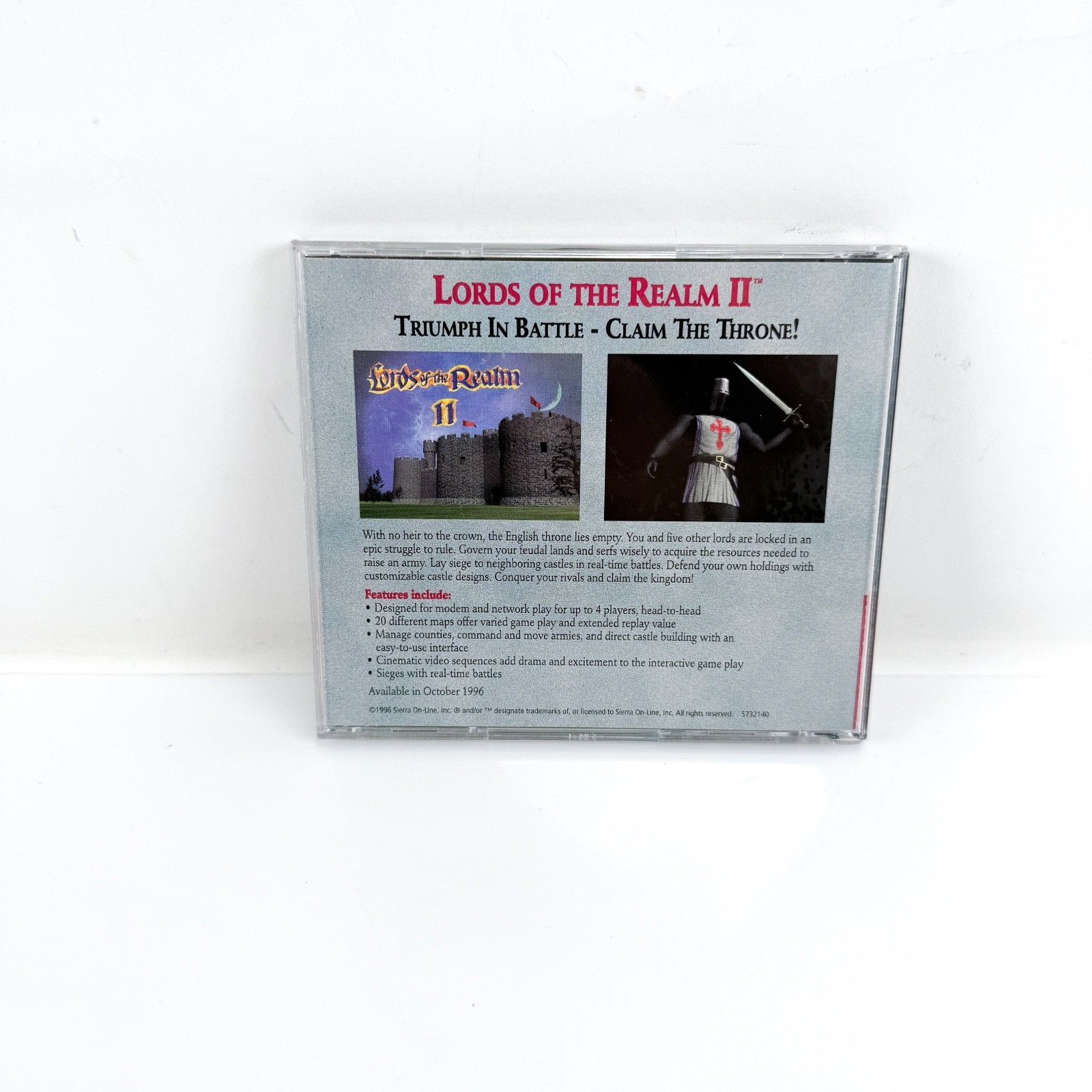 Robert E. Lee: Civil War General (Sierra) – Windows PC Computer Strategy Game CD