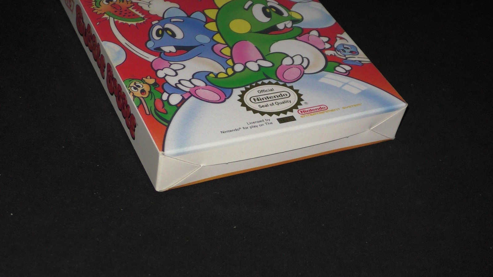 Bubble Bobble Oval Seal Nintendo NES 1988 NES CIB Complete