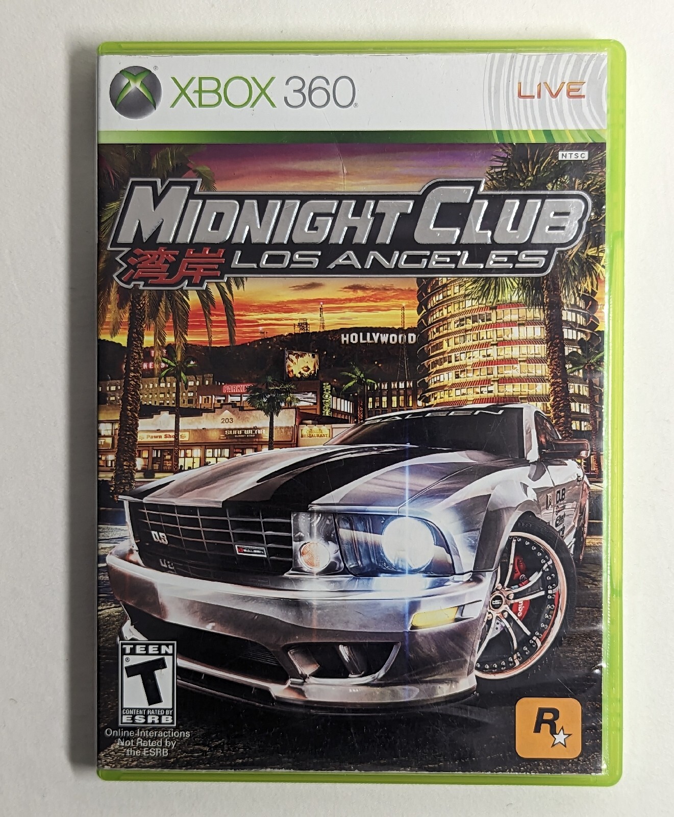 Midnight Club: Los Angeles (Microsoft Xbox 360) Manual Included, No Map *Read*