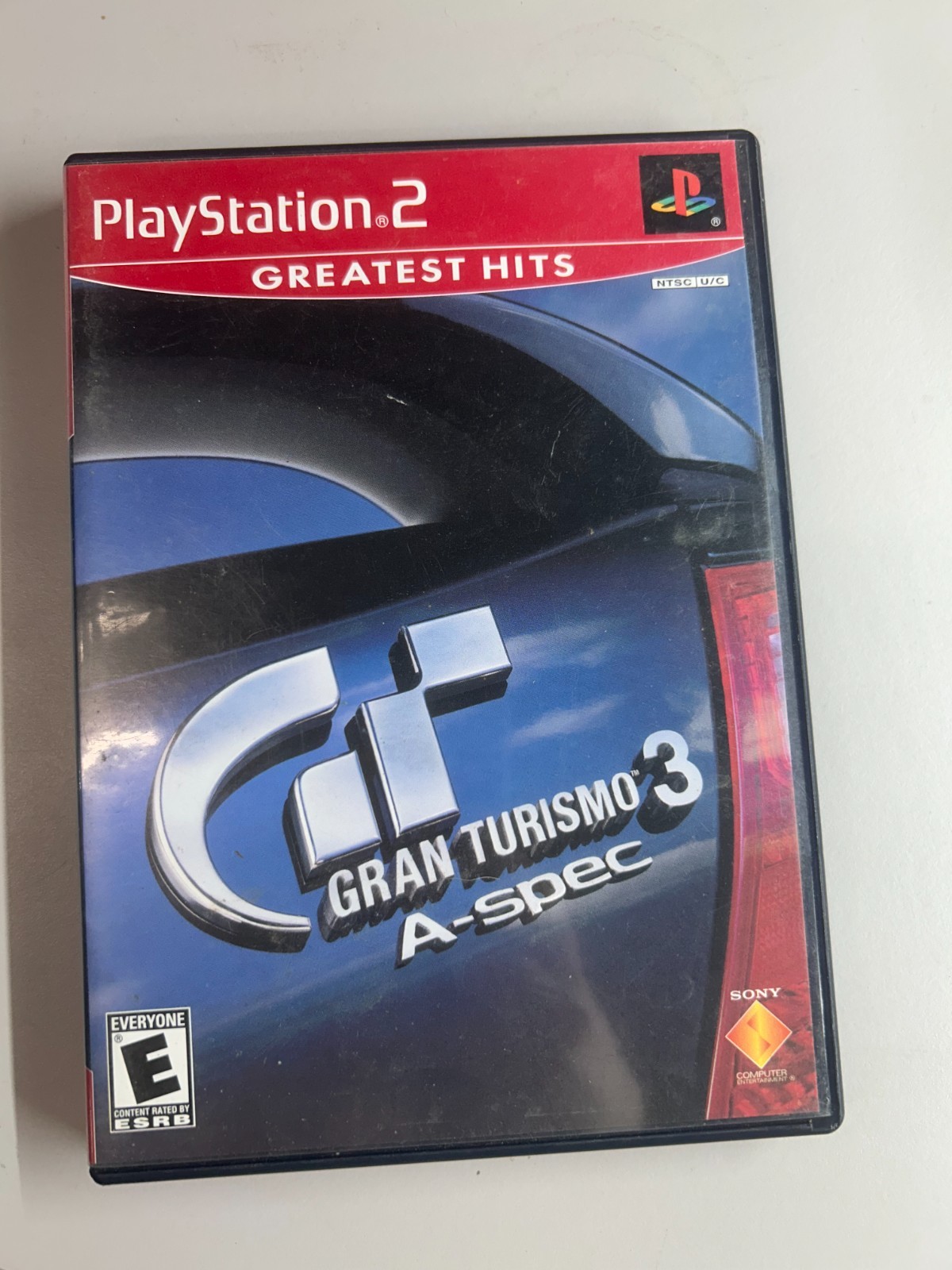 Gran Turismo 3 A-Spec PS2 Complete CIB Black Label Sony Tested Working