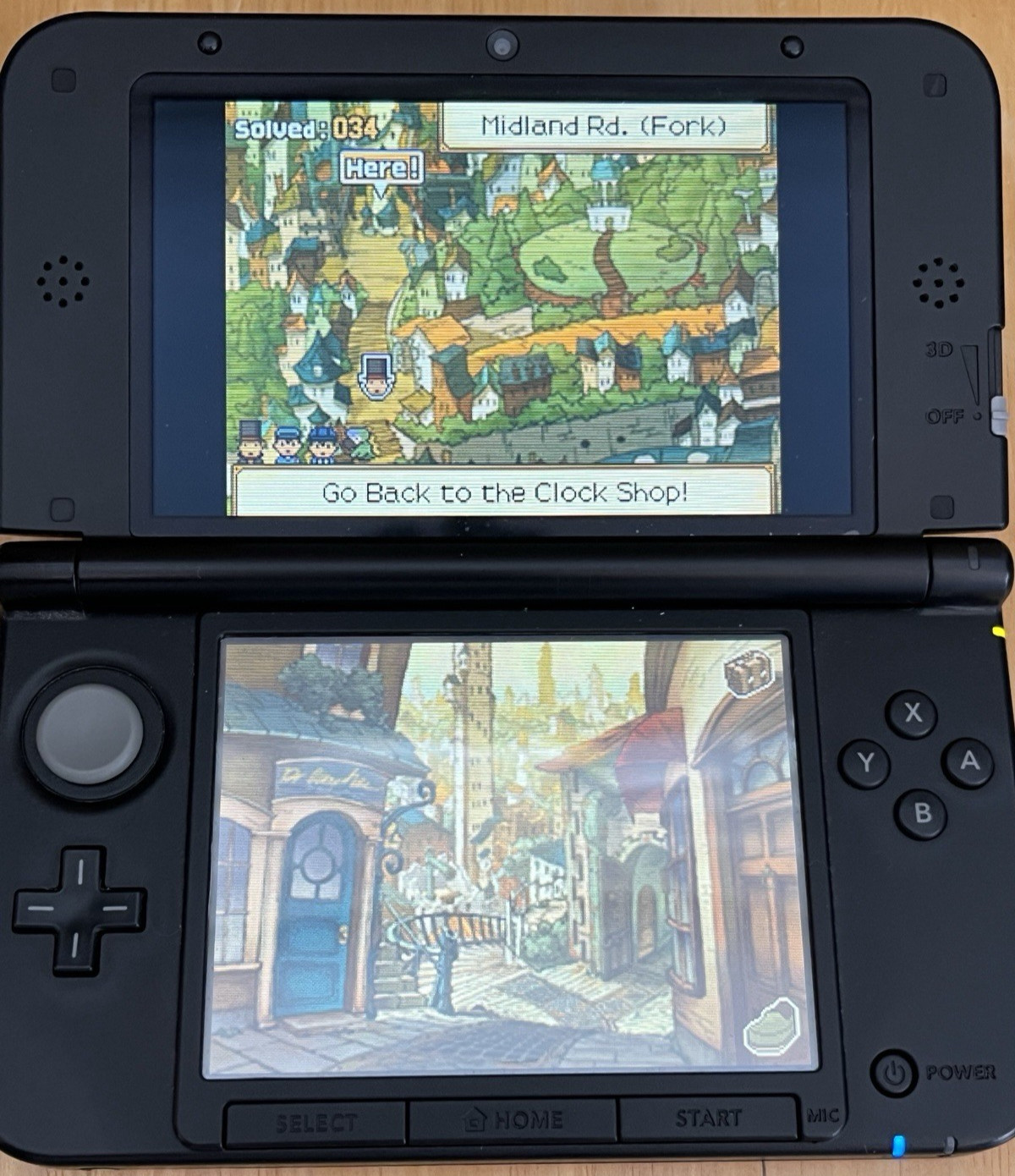 Professor Layton and the Unwound Future Nintendo DS 3DS Game Only Tested/Works