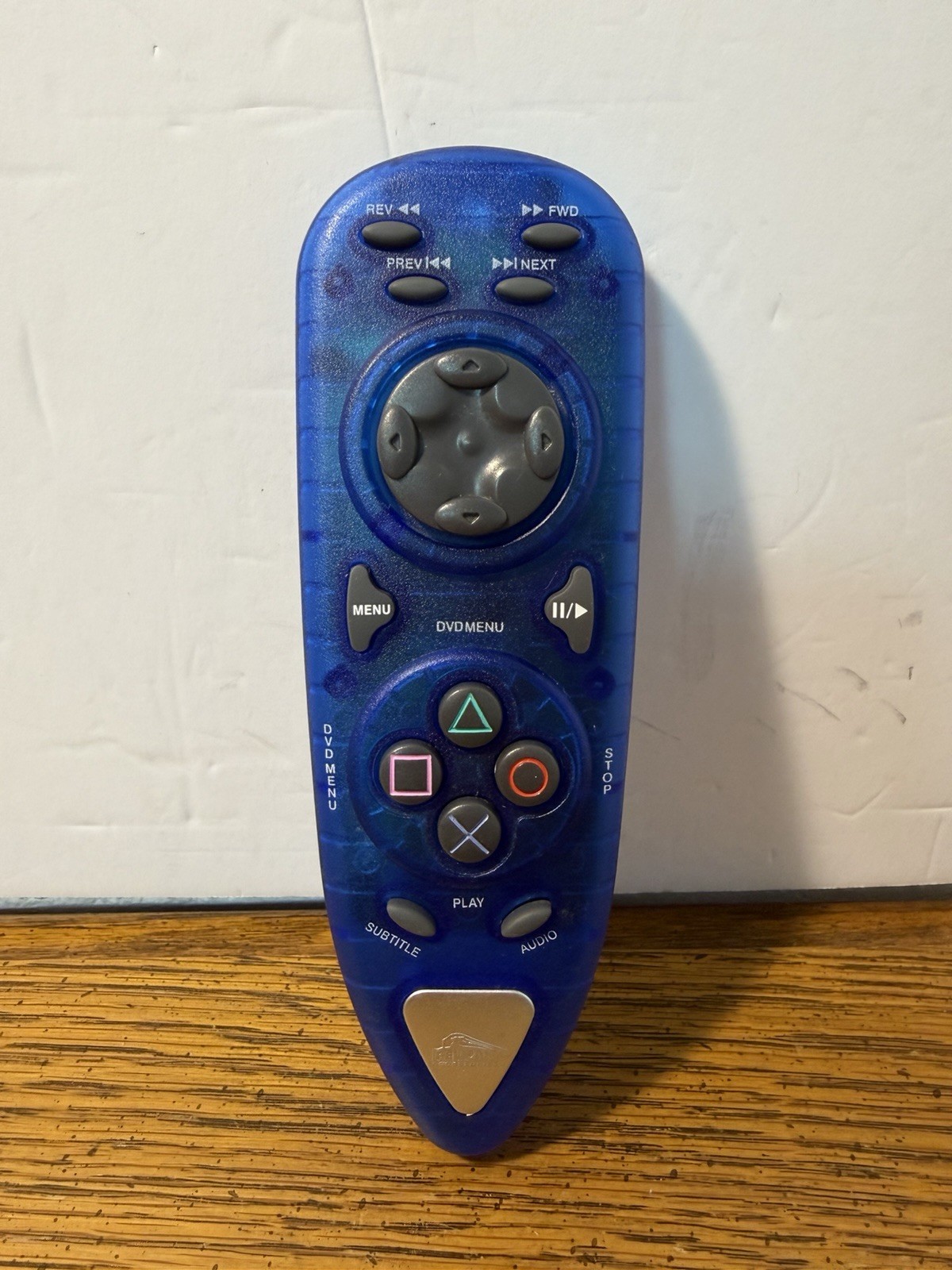 Pelican PS2 DVD Remote Control Blue Translucent PL-609 PL-607 TESTED WORKS