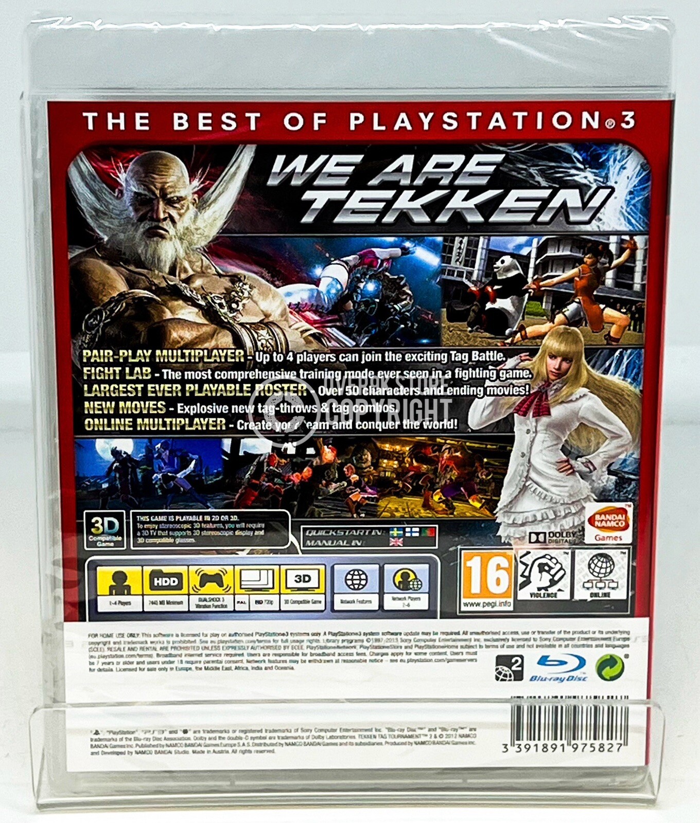 Tekken Tag Tournament 2 – Essentials – PS3 – Brand New | Factory Sealed