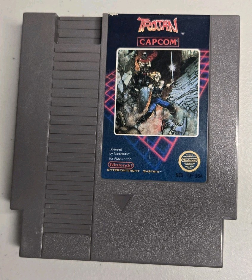 Trojan – 1987 NES Nintendo Entertainment System Game – Cart Only