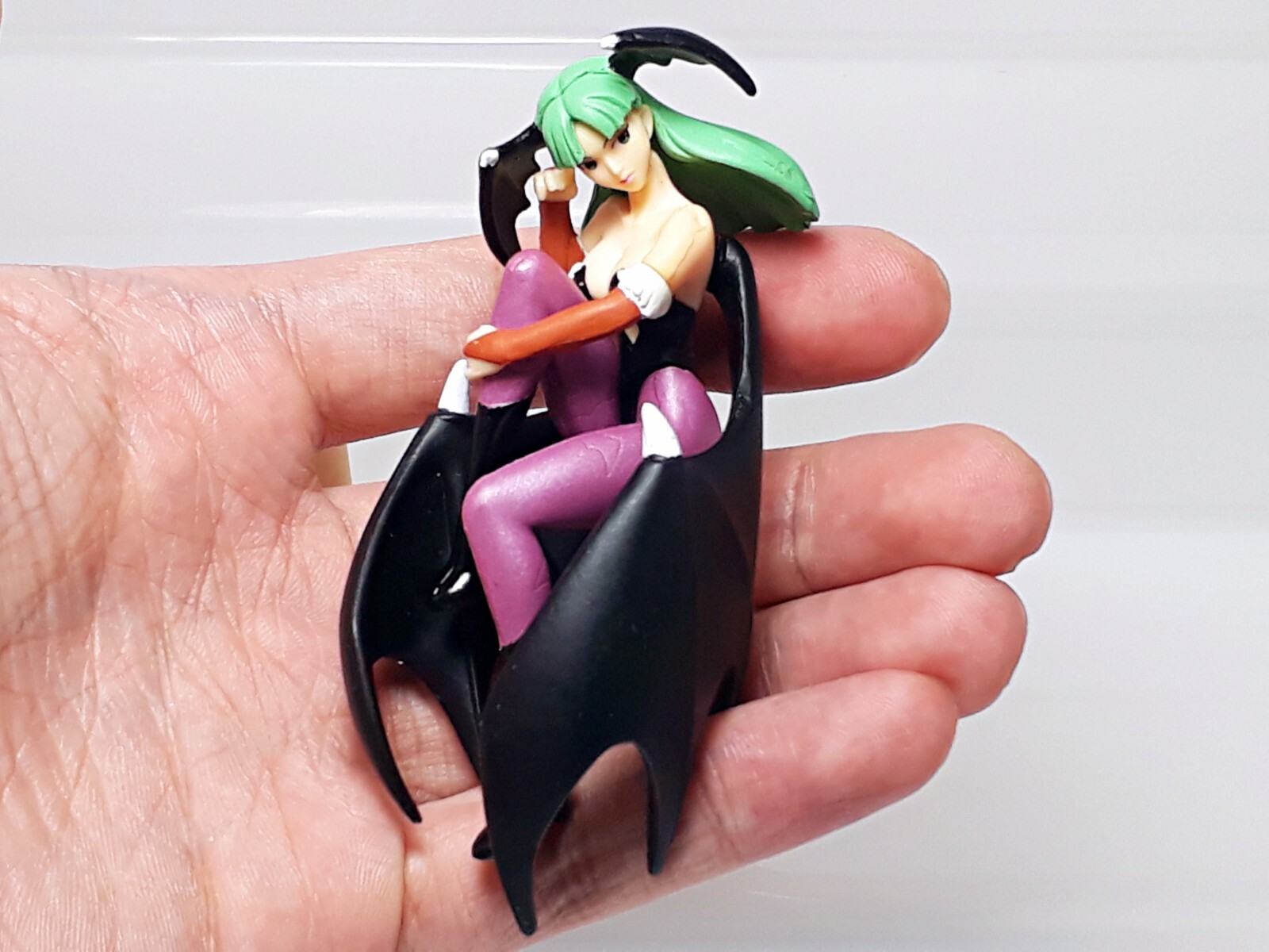 Morrigan Aensland Vampire Darkstalkers Figure Capcom Bandai HG Series F05 2.6in