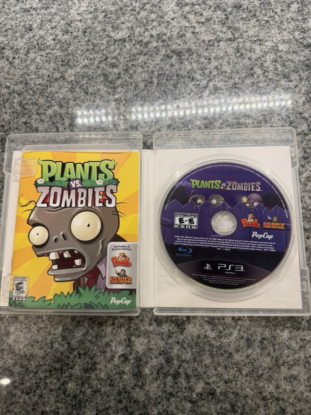 Plants vs Zombies PS3 (2011) PlayStation 3