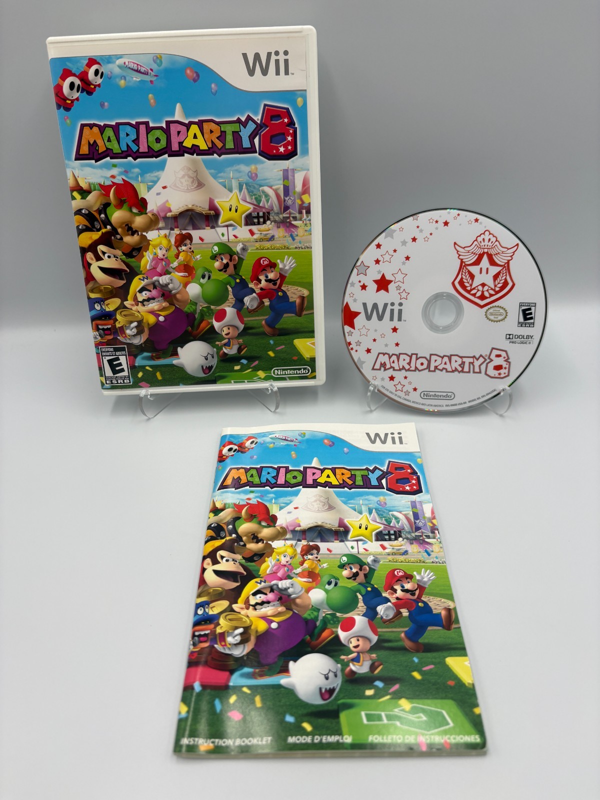 Mario Party 8 – Nintendo Wii – CIB W/ Manual – Tested Pristine – Free Shipping