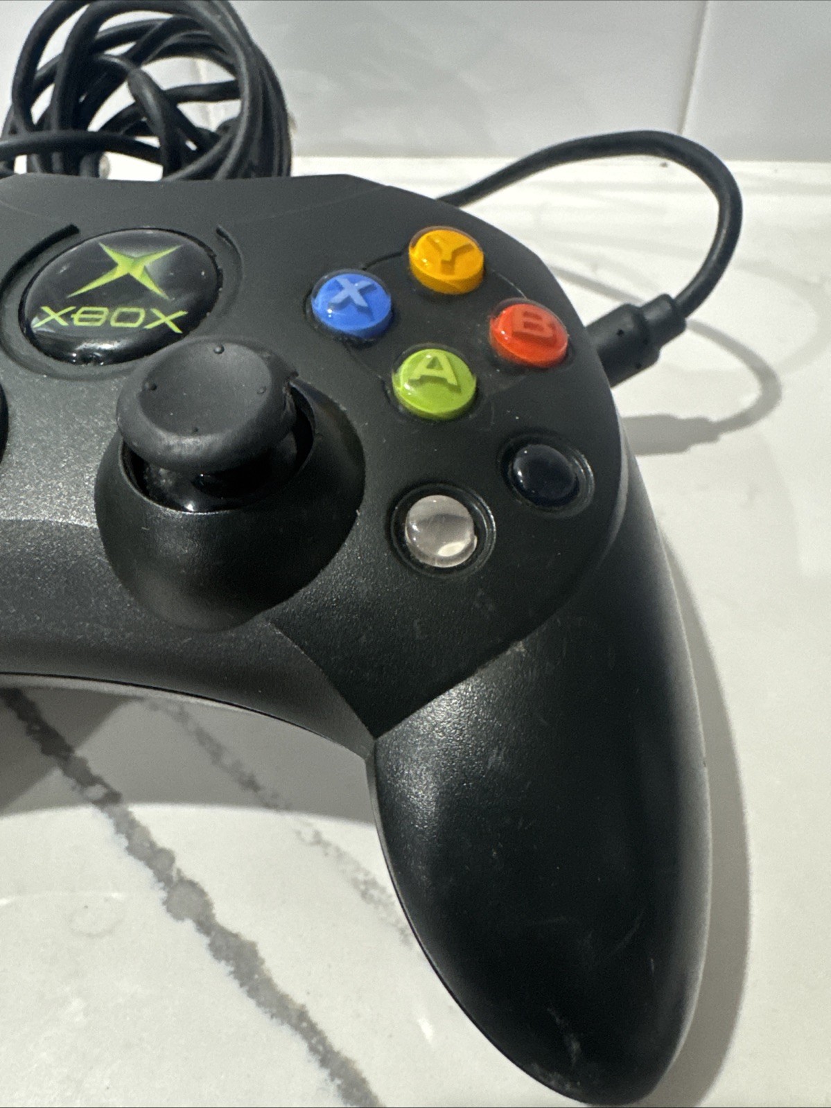 Original XBOX Controller S Wired X08-69873 Black OEM