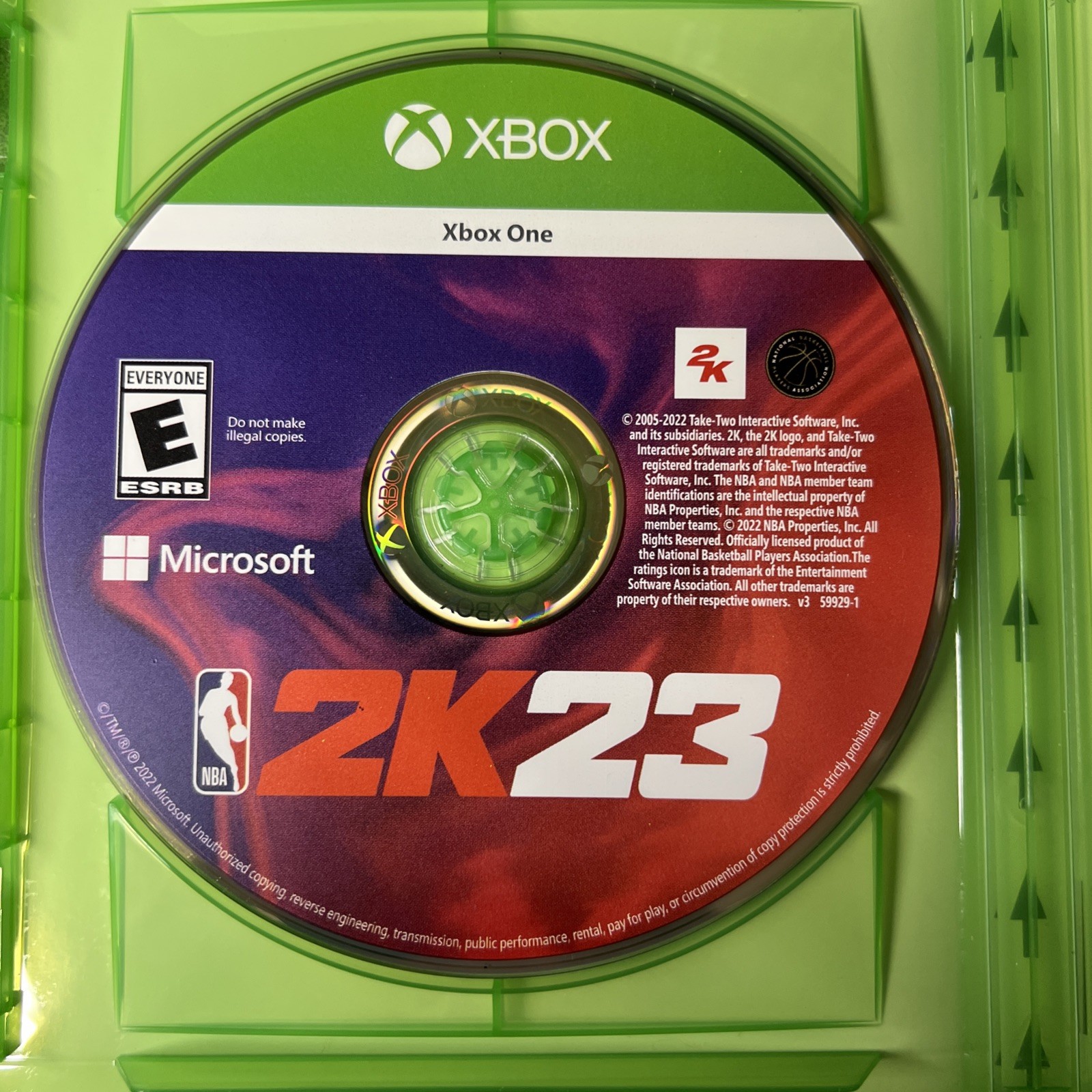 NBA 2K23 – Microsoft Xbox One Free Shipping Very Clean