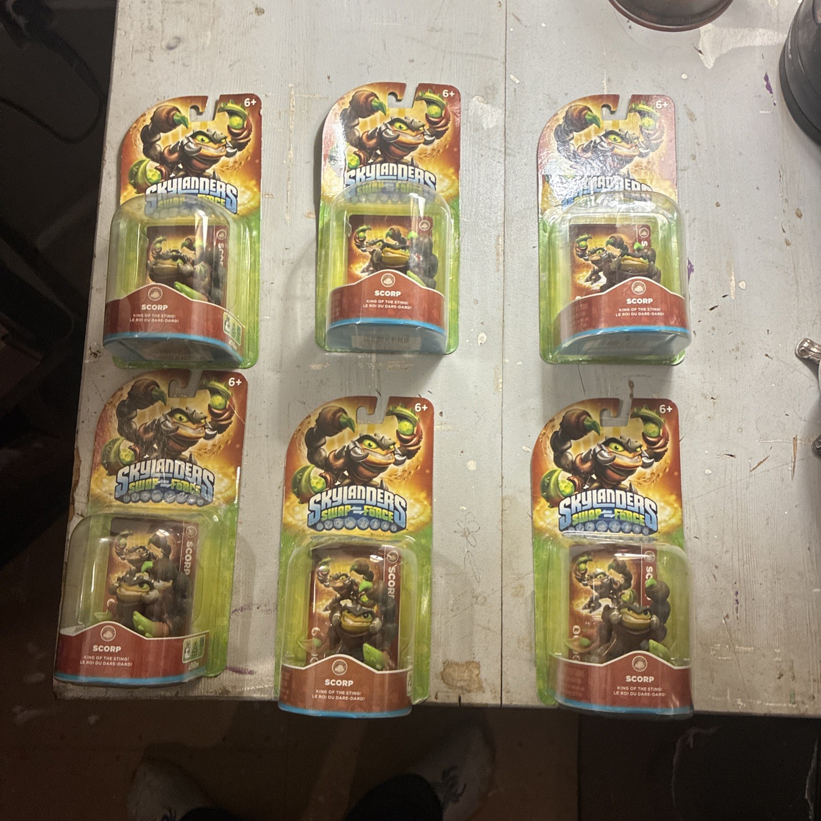 Skylanders Swap Force — Scorp Figure — Brand New in Package