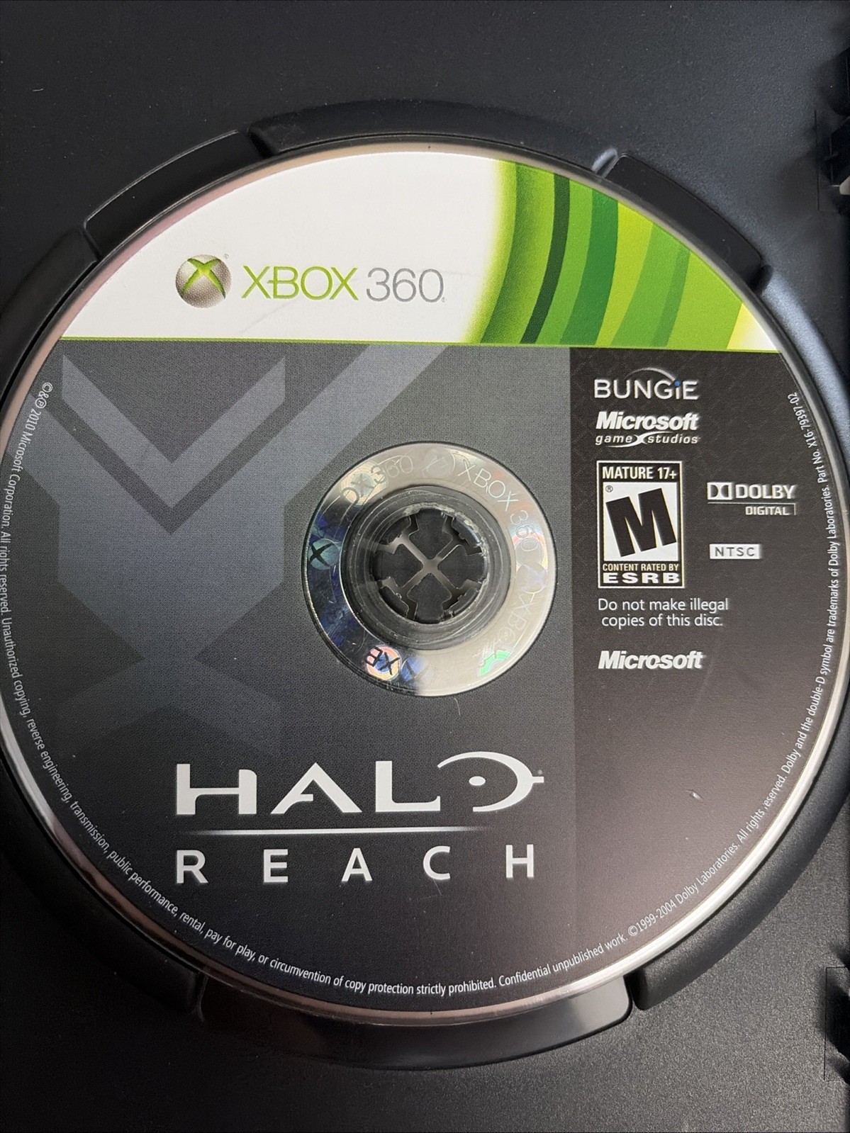Halo: Reach (Xbox 360, 2010) Manual Included. Tested. Ships Fast!