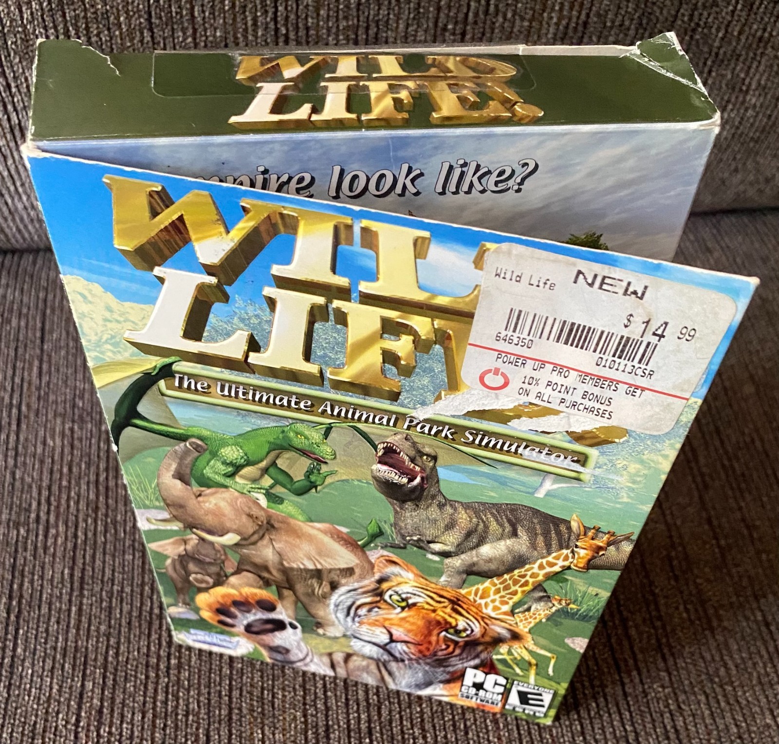 Wild Life! The Ultimate Animal Park Simulator PC Game 2005 Vintage