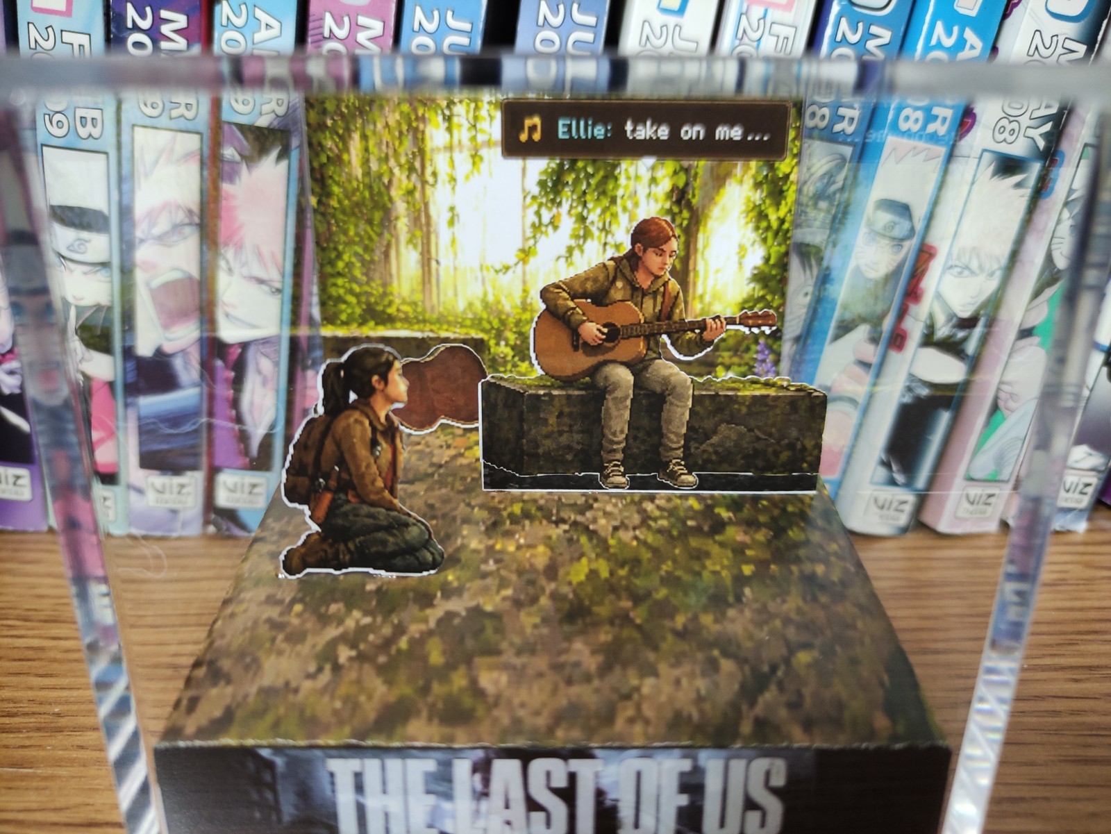 Ellie Take On Me Diorama The Last of Us Part II – Last of us II Cube – Fanart