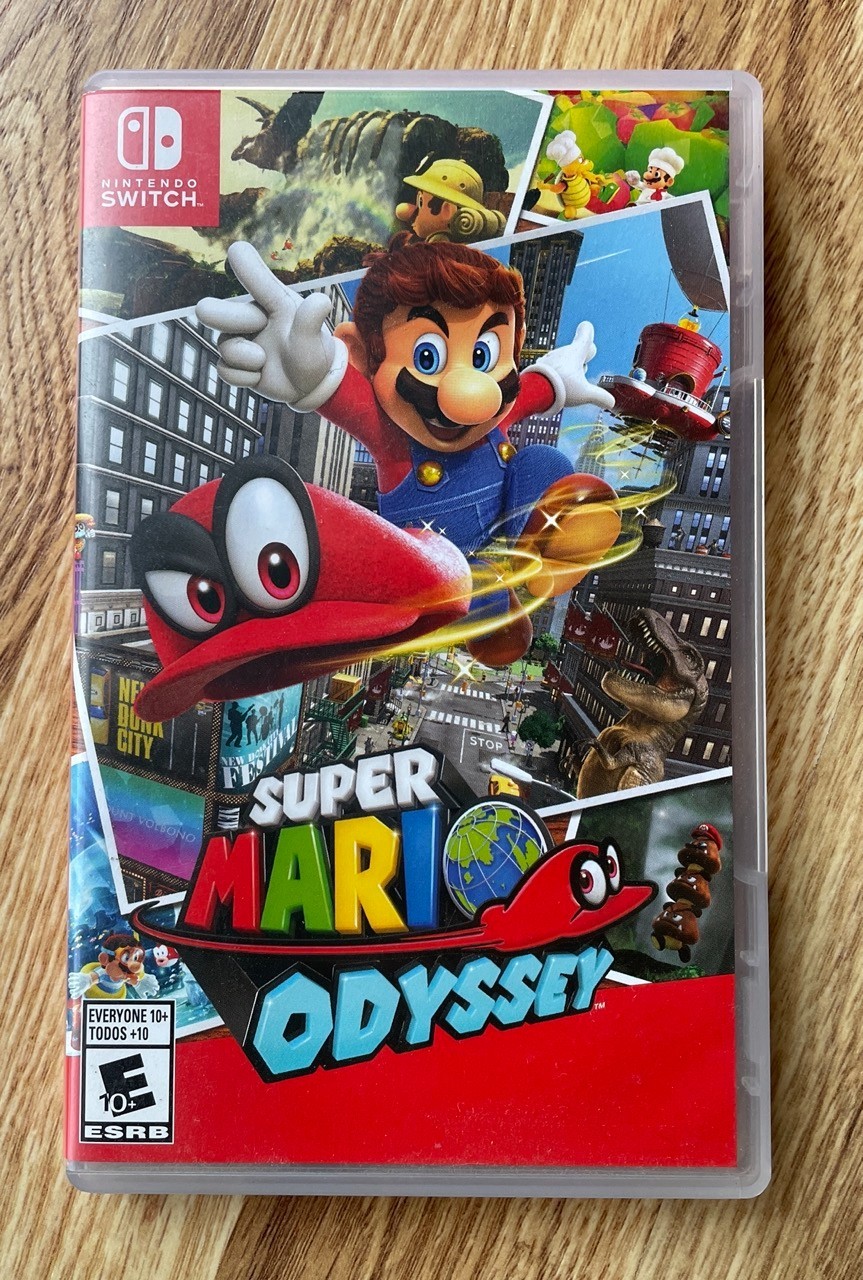 Super Mario Odyssey – Nintendo Switch – Physical Game with Original Case