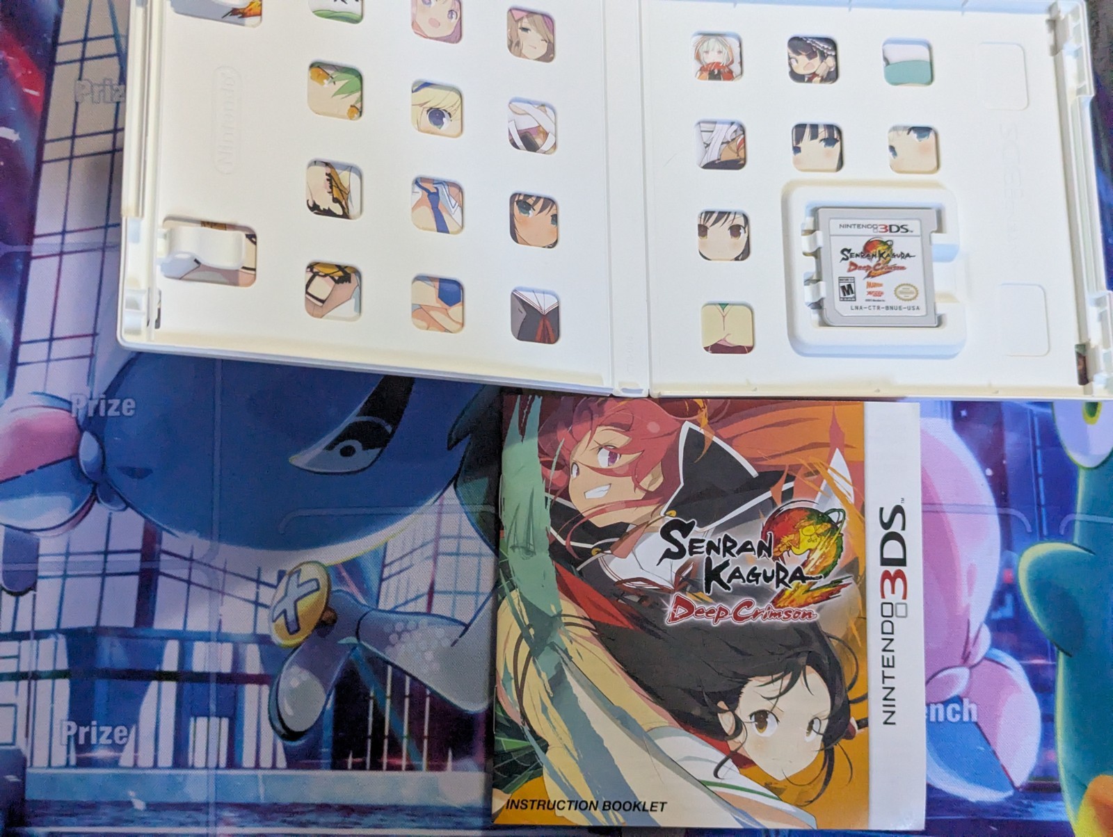 Senran Kagura 2: Deep Crimson Double D Edition Nintendo 3DS Complete Sealed CD
