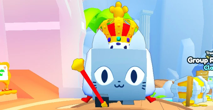 Roblox – Pet Simulator 99 – Titanic Exquisite Cat In Game Pet Only – Level70